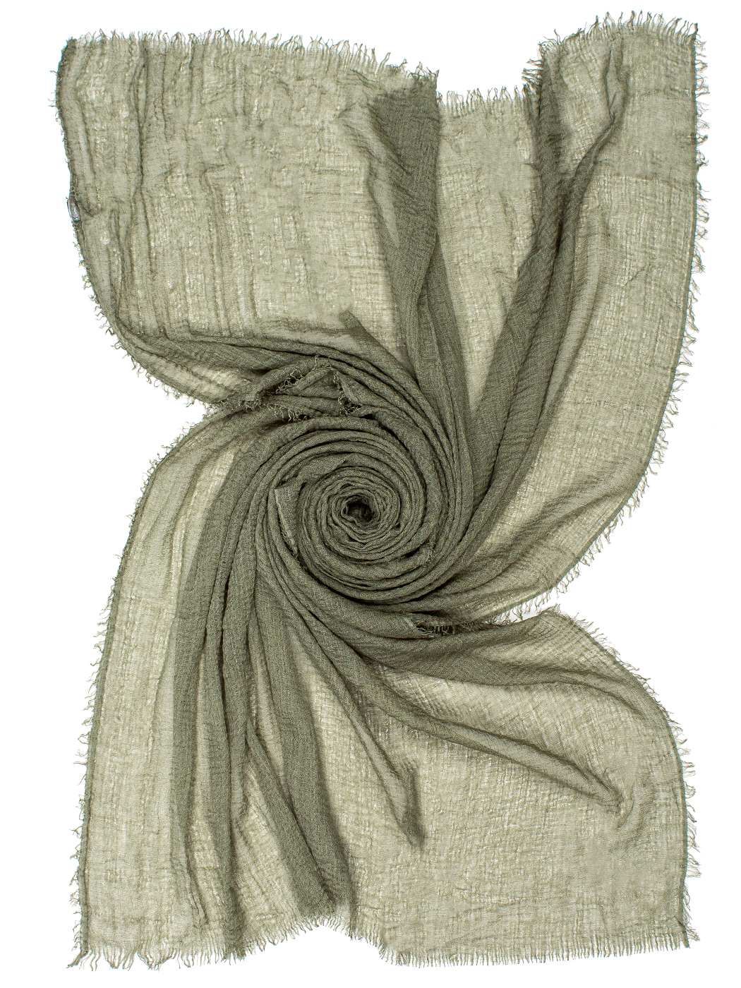 STOLA TINTA UNITA,100X180 - MILITARY GREEN